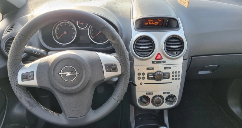 Opel Corsa cena 12800 przebieg: 120300, rok produkcji 2009 z Dąbrowa Tarnowska małe 106